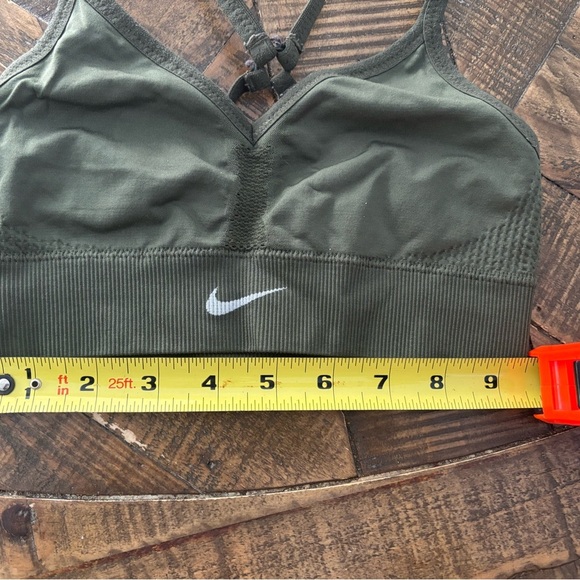 Nike Olive Sports Bra - Picture 3 of 9
